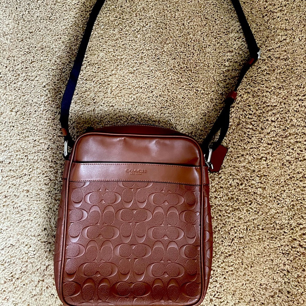 COACH unisex cross body messenger bag. Never used!